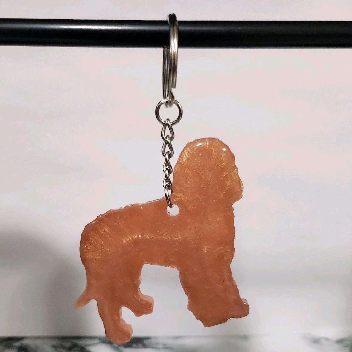 Customizable Resin Doodle - Keychain or 3D magnet (send photos or pick any color)