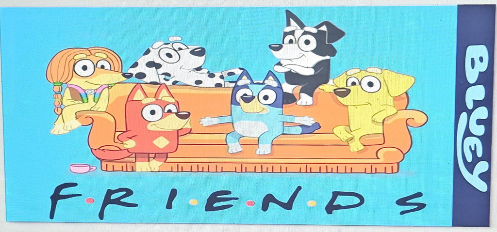 Bluey Water bottle/Tumbler- Blue heeler and friends designs kids / adult designs and sizes available. 16, 20, 30 oz options