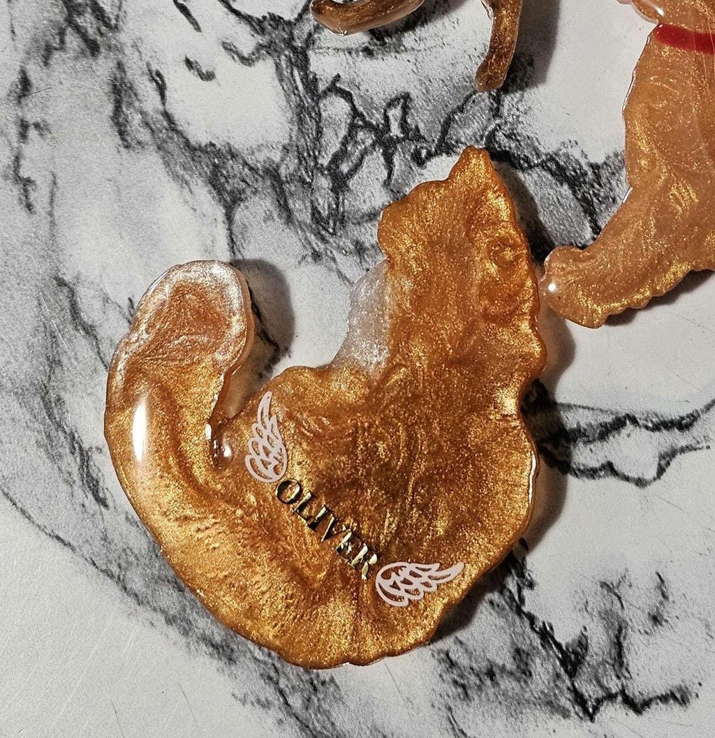Customizable Resin CAT BREEDS - Keychain or 3D magnet (send photos or pick any color)