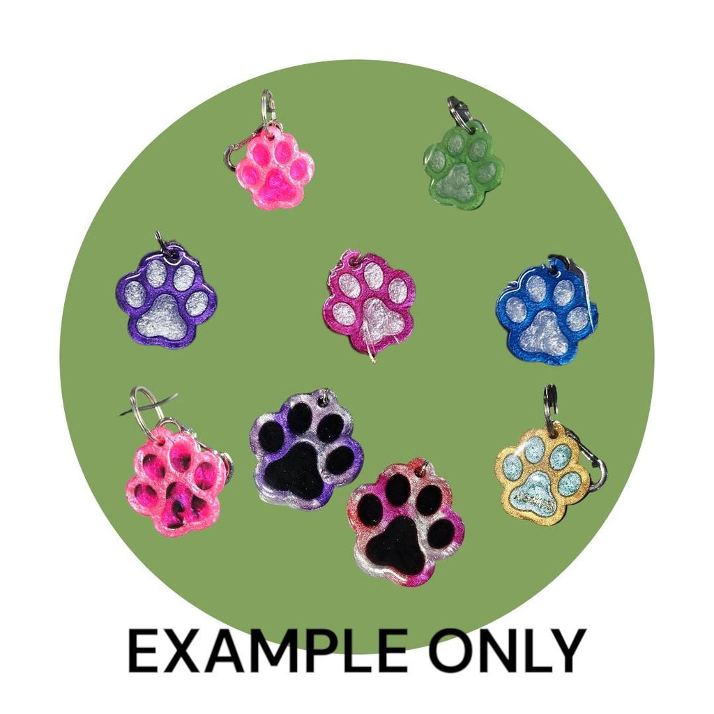 Customizable Resin Dog Tags