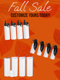 FULL Customizable 20oz Tumbler / 30oz 20oz water bottle - Ill create a design from blank (send in photos, details,  themes, etc) for you!