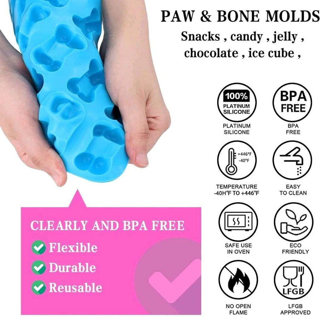 From your kitchen to your best friends tummy! - Dog cookbook and nutrition guide W/ 2 FREEE silicone molds for recipes!