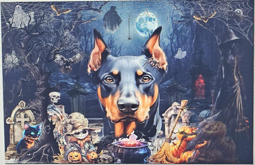 Customizable 20oz Halloween Pet Tumbler - Pick ANY breed/pet