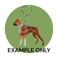 Customizable Resin Boxer - Keychain or 3D magnet (send photos or pick any color)