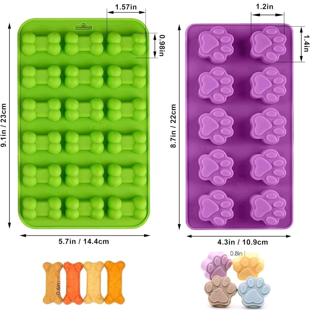 From your kitchen to your best friends tummy! - Dog cookbook and nutrition guide W/ 2 FREEE silicone molds for recipes!