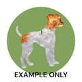 Customizable Resin Jack Russell - Keychain or 3D magnet (send photos or pick any color)