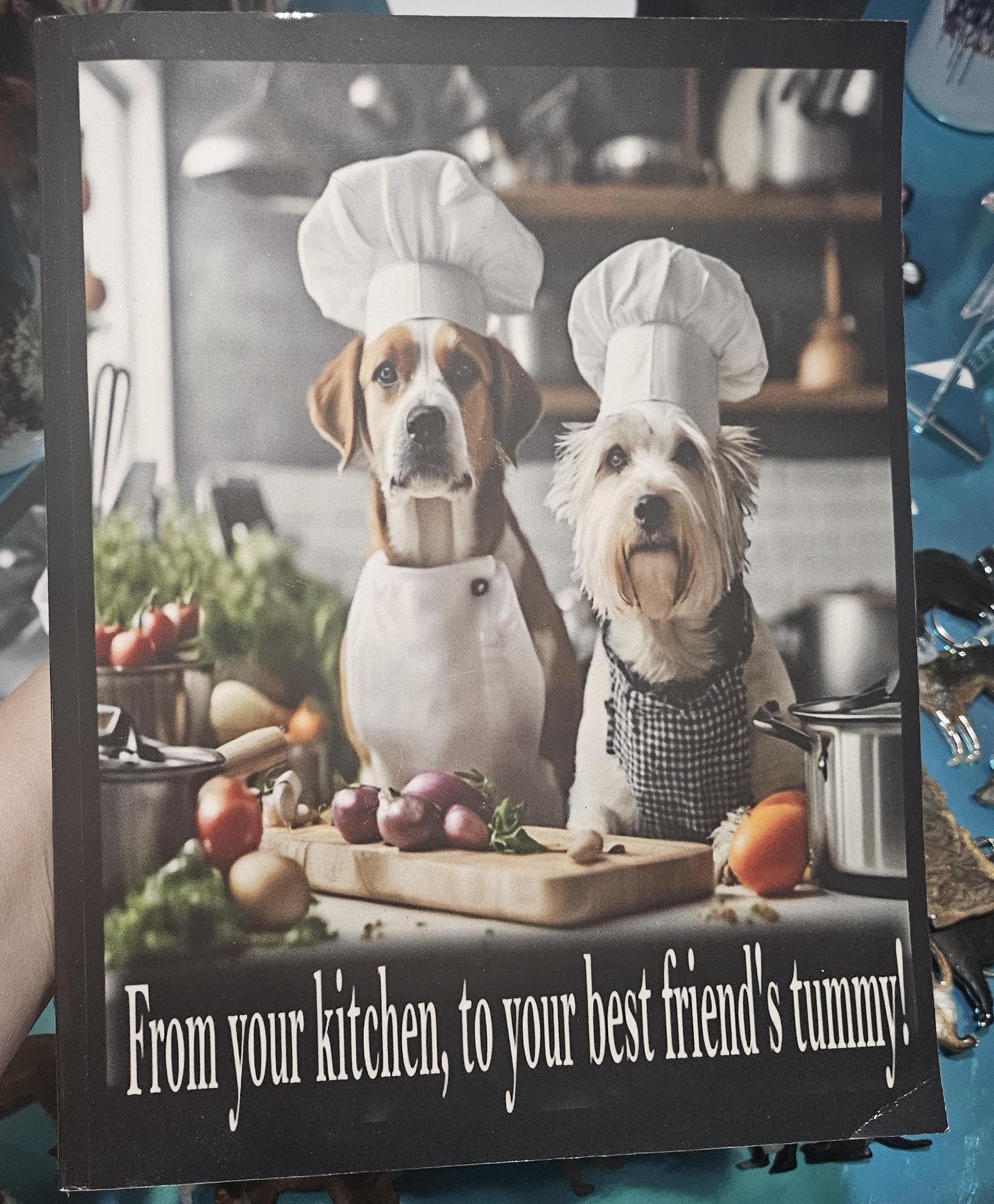 From your kitchen to your best friends tummy! - Dog cookbook and nutrition guide W/ 2 FREEE silicone molds for recipes!