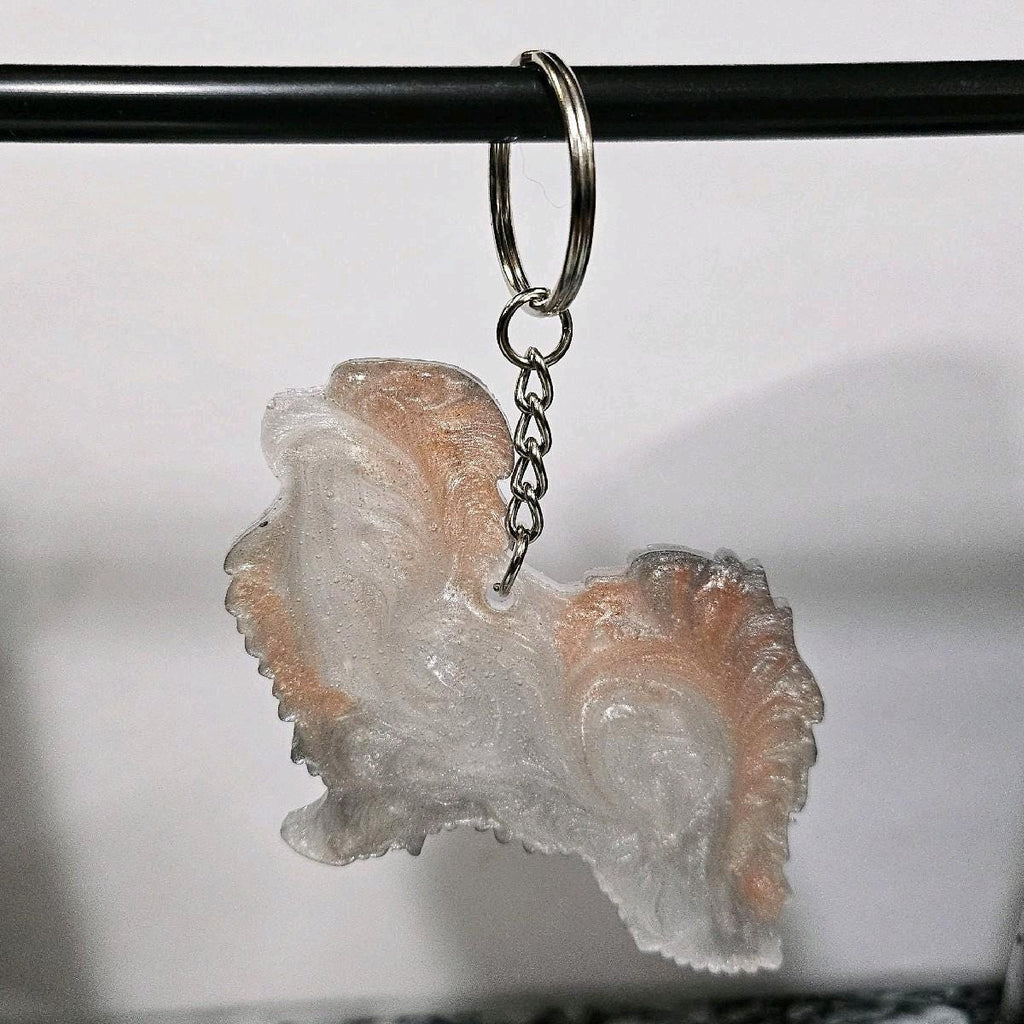 Customizable Resin Havanese - Keychain or 3D magnet (send photos or pick any color)
