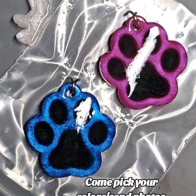Customizable Resin Dog Tags