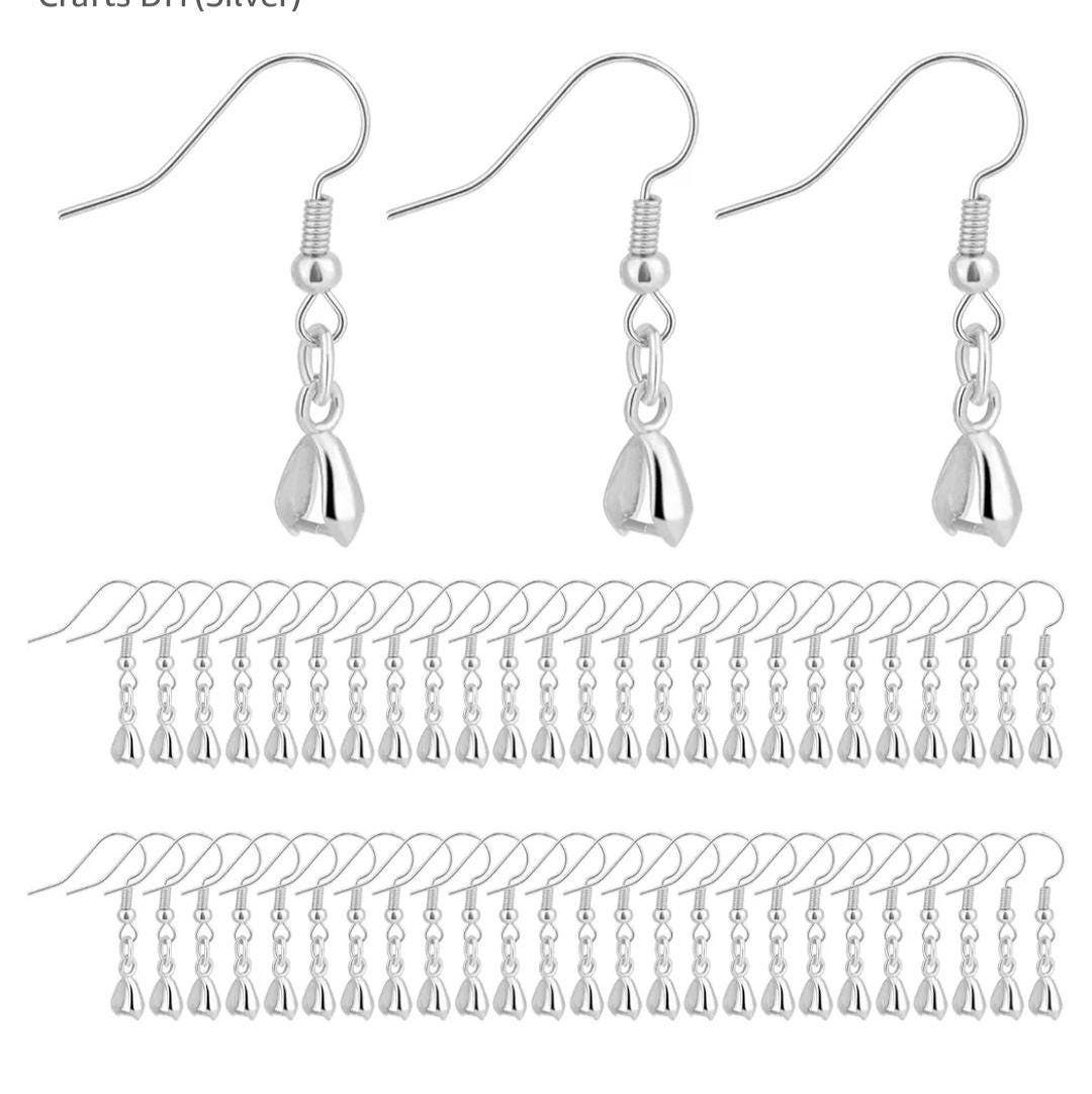 Customizable Paw print dangle Earrings
