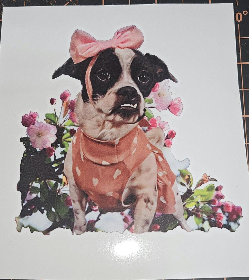 The Pekachi Twins doggy stickers - Patellar Luxation Awareness