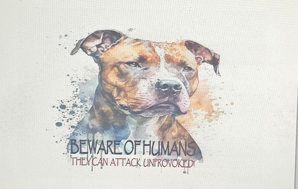 Pitbull Awareness Protest tumbler/water bottle