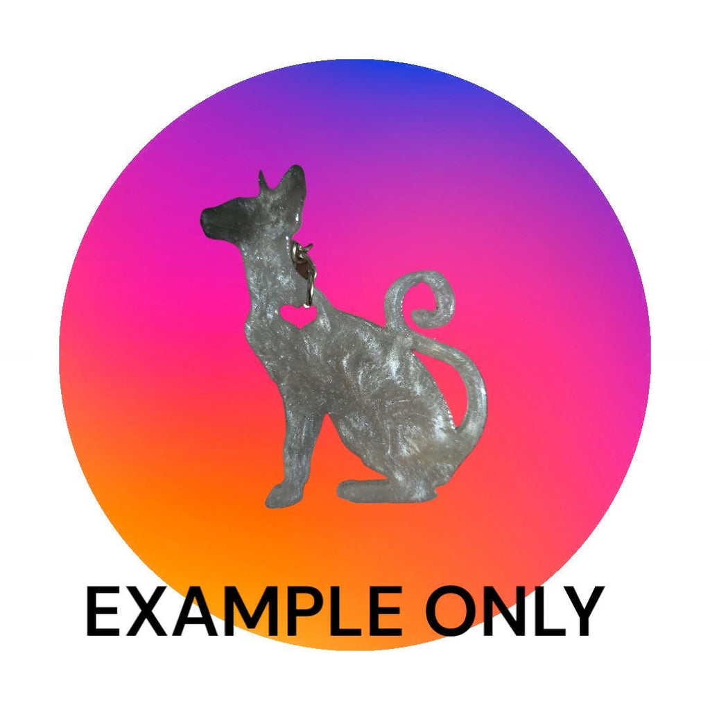 Customizable Resin CAT BREEDS - Keychain or 3D magnet (send photos or pick any color)