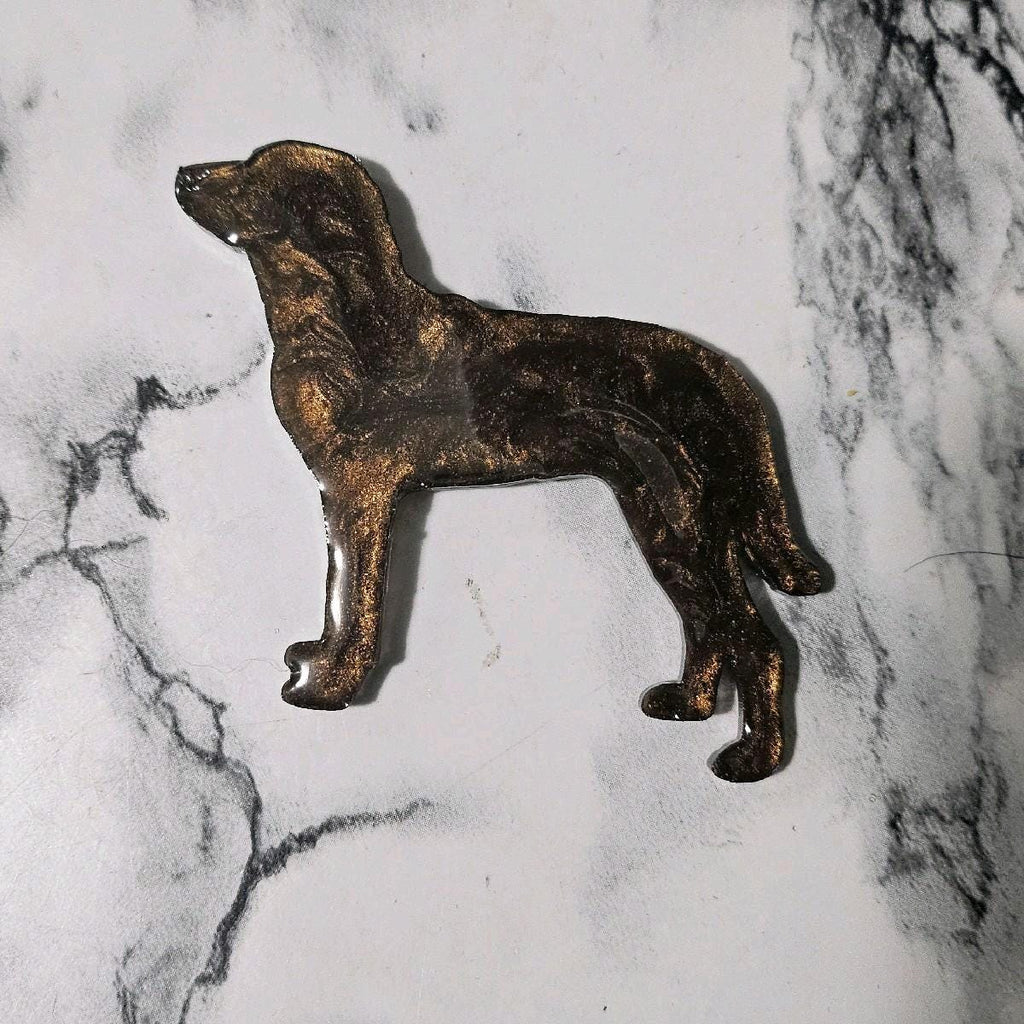 Customizable Resin Chesapeake Bay Retriever - Keychain or 3D magnet (send photos or pick any color)